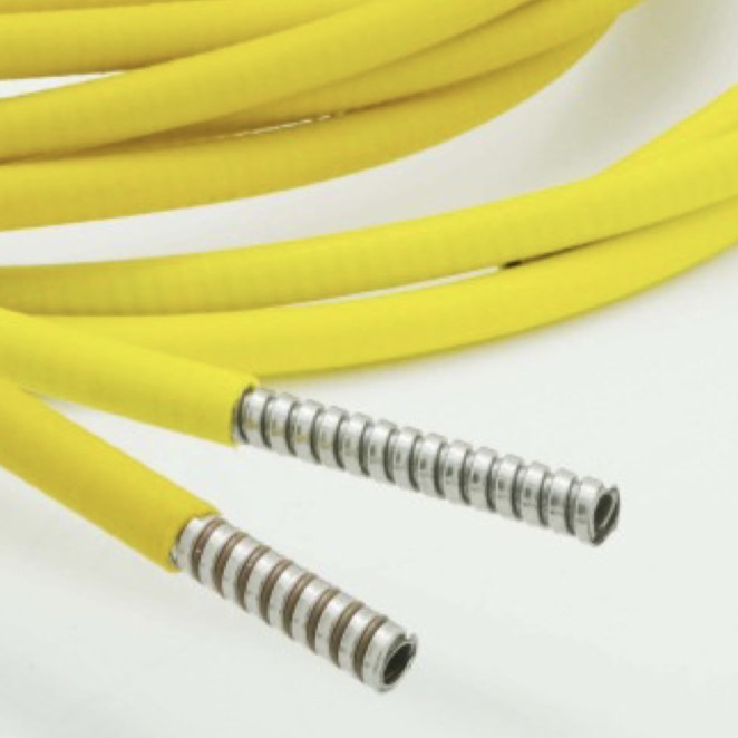 flexible conduit for fiber optic cable